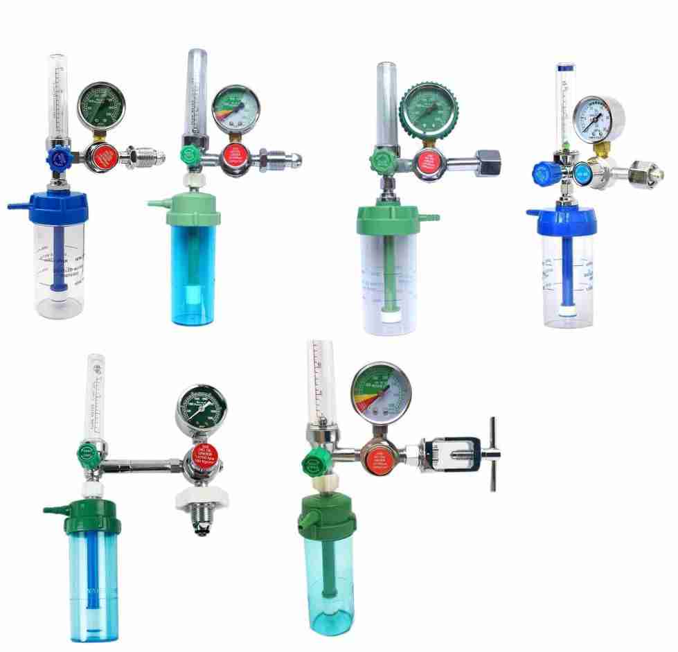 Oxygen Regulator & Flow meter